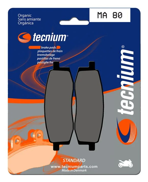 Plaquettes de freins Tecnium route organique – MA80YAMAHA 250 TT 250 – 1989 – 1990Ref : TE00667A / 1022549