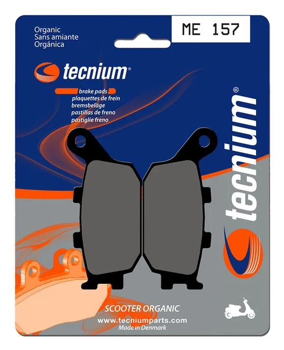 Plaquettes de freins Tecnium Scooter organique – ME157HONDA 750 X-ADV 750 DCT ABS – 2017 – 2020Ref : TE00706A / 1022619