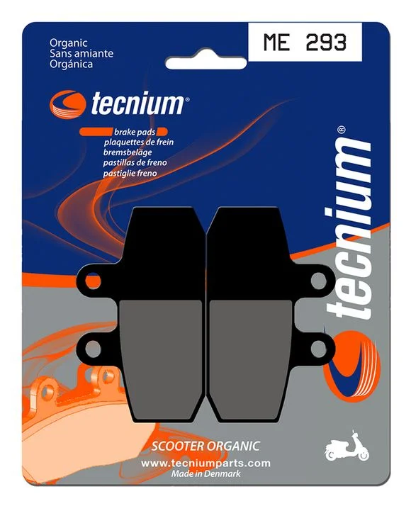 Plaquettes de freins Tecnium Scooter organique – ME293APRILIA 500 ATLANTIC/ARRECIFE 500 – 2002 – 2005Ref : TE00743A / 1022670