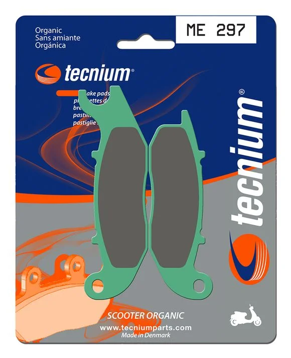 Plaquettes de freins Tecnium Scooter organique – ME297 Ref : TE00744A / 1022671
