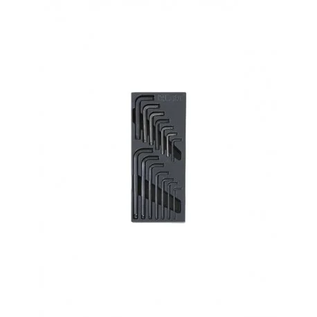 Plateau thermoforme rigide BETA avec cles 6 pans et cles Torx
