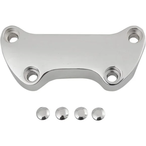 Platine de pontet Drag Specialties Smooth pour pontet de guidon Harley davidson Universel – Gris Ref : DRG0148