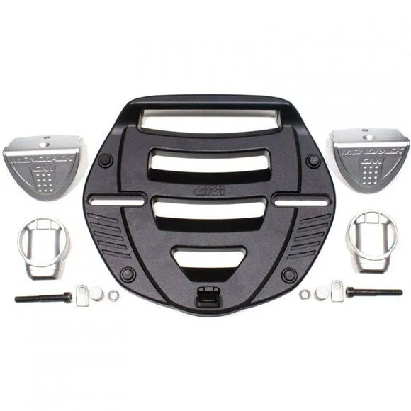 Platine Givi MM MONORACK ALUMINIUM AVEC ROTULES Universel Ref : GI0403 / MM
