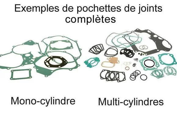 Pochette de joints Centauro ComplèteKAWASAKI 175 KDX 175 (KDX175A) – 1980 – 1982Ref : CN00091A / 1001539