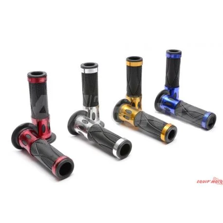 Poignee moto PRO GRIP 728 ALU