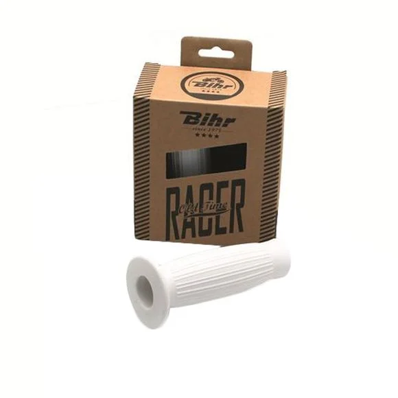 Poignées de guidon Bihr vintage Bullit Universel – Marron Ref : BI0007