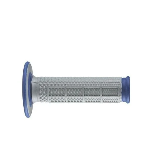 Poignées de guidon Renthal TAPER GRIP Universel – Gris / Bleu Ref : RT0022