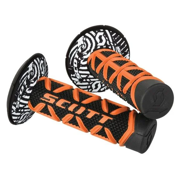 Poignées de guidon Scott DIAMOND + DONUT Universel – Orange Ref : SCO1230
