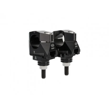 Pontets de guidon GILLES TOOLING 2DGT reglables noir Kawasaki Z800