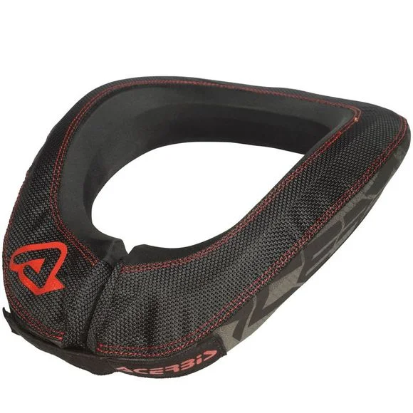 Protection cervicale Acerbis X-ROUND BLACK RED – Noir / Rouge Ref : AE2838 / 0023930.323