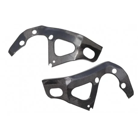 Protection de cadre LIGHTECH carbone brillant SUZUKI GSXR 1000 GSX-R 1000 R 2017-2021