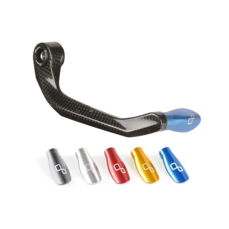 Protection de levier de frein LIGHTECH C-Tech carbone NOIR YAMAHA T-MAX 530 / YZF R-1 / DUCATI PANIGALE V4