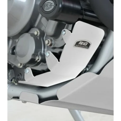 Protection moteur droit R&G RACING alu argent Honda CRF250M/250L