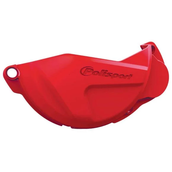 Protection Moteur Polisport ROUGE POUR CARTER D’EMBRAYAGE Ref : 4430014303 / 1057532