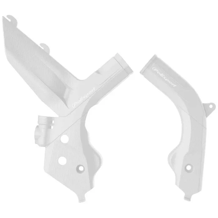 PROTECTIONS DE CADRE BLANCHE POLISPORT KTM SX 250 2019-2022