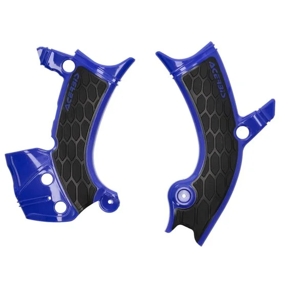 Protège cadre Acerbis X-GRIP – Noir / Bleu Ref : AE5707