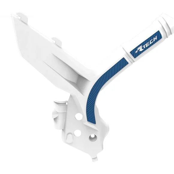 Protège cadre R-tech bi-matiËre blanc/bleu – Blanc / Bleu Ref : RTH0518 / RPRTKTMBNBL1