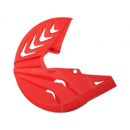 Protege disque avant POLISPORT rouge
