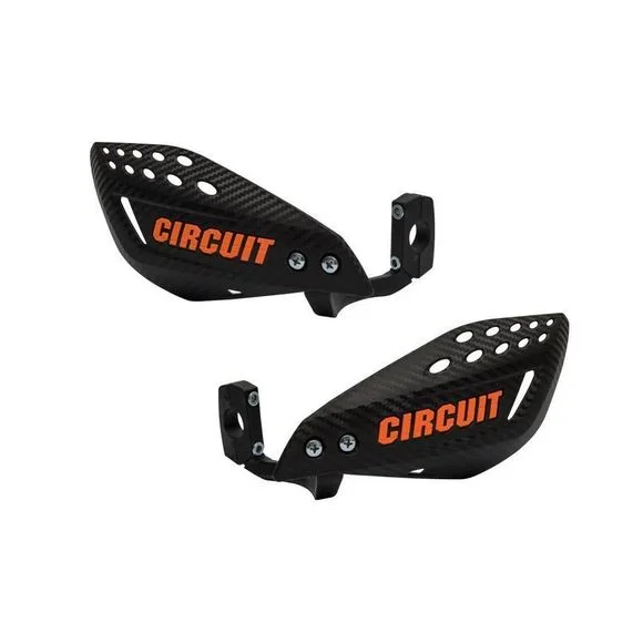 Protèges-mains Circuit Equipement VECTOR Universel – Carbone / Orange Ref : CRE0038 / PM061-2D9