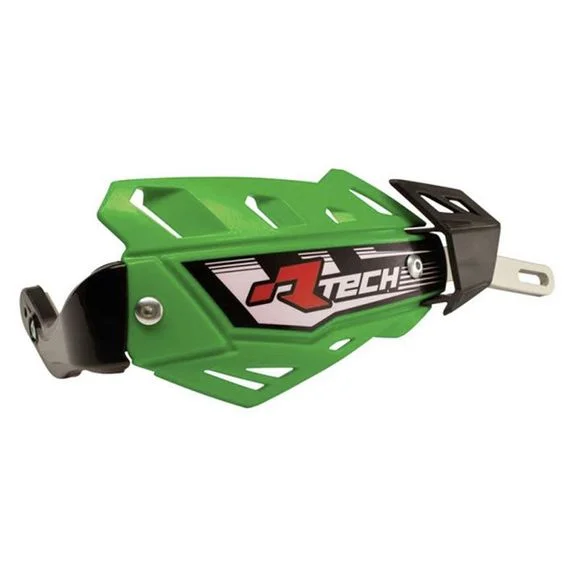 Protèges-mains R-tech FLX ALU Universel – Vert Ref : RTH0646