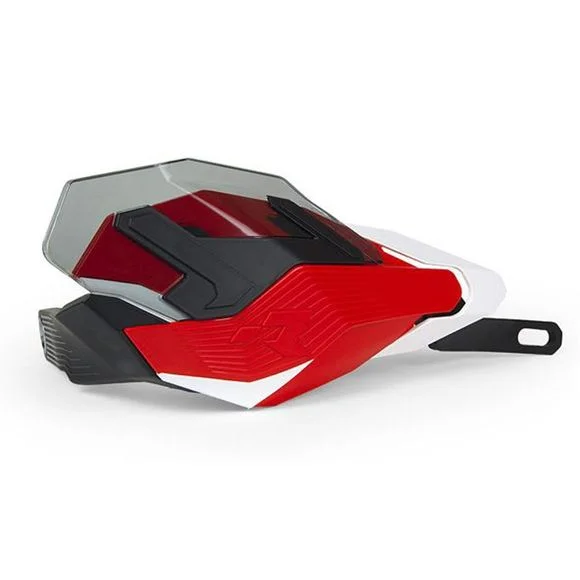 Protèges-mains R-tech HP3 Adventure Universel – Rouge / Blanc Ref : RTH0642