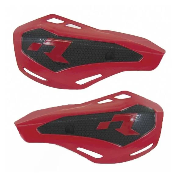 Protèges-mains R-tech Protege-mains Rouge HP1 avec kit montage CRF Universel – Rouge Ref : RTH0615 / RKITPMHP1RS0