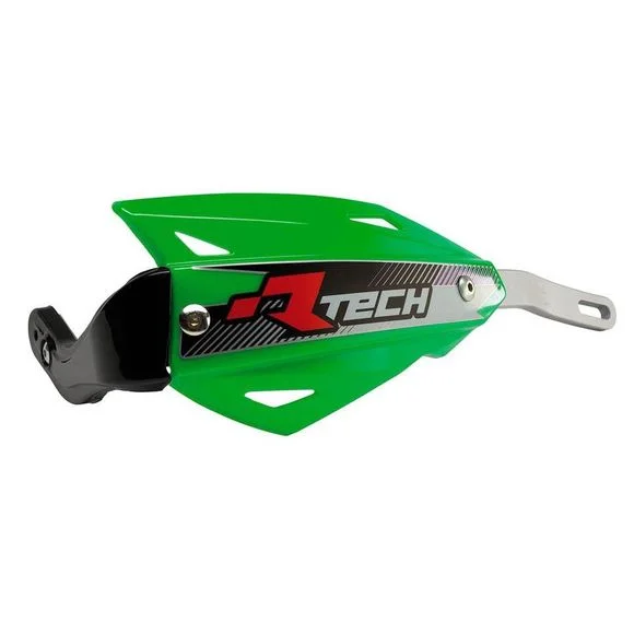 Protèges-mains R-tech VERTIGO ALU Universel – Vert Ref : RTH0011