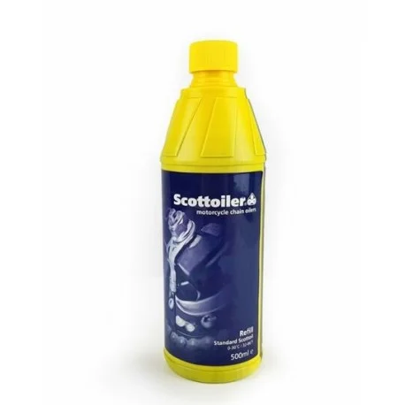 Recharge d’huile SCOTTOILER standard bleu 0-30°C 500ml