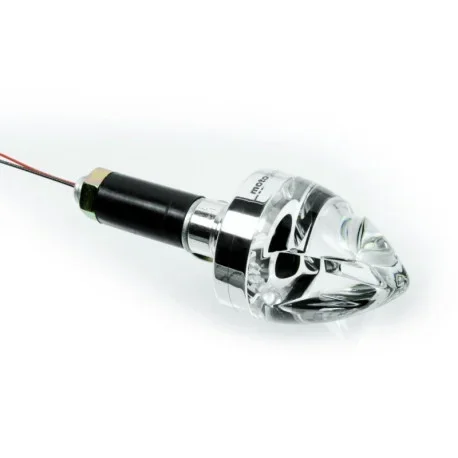 RIGHT POLISHED MBLAZE CONE TURN SIGNAL