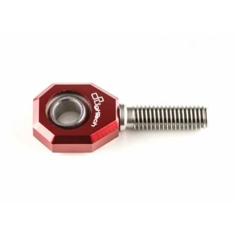 Rotule LIGHTECH Uniball Ø8mmxM8 gauche rouge pour commande reculee