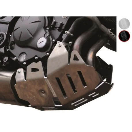 Sabot moteur aluminium noir KAWASAKI 650 VERSYS