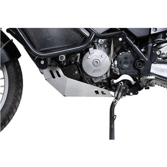 Sabot moteur SW-MOTECH ALUMINIUM – Noir Ref : MSS.04.250.100/B