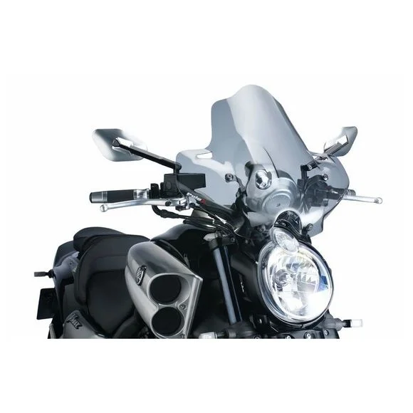 Saute vent Puig SPORT – GrisYAMAHA 1700 VMX 1700 V-MAX (RP21) – 2009 – 2017Ref : 4952