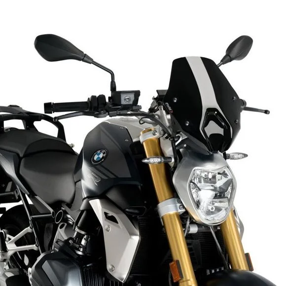 Saute vent Puig SPORT COMPATIBLE SANS LE SUPPORT BMW ORIGINE – NoirBMW 1200 R 1250 R ABS (0J71) – 2019 – 2022Ref : 3624