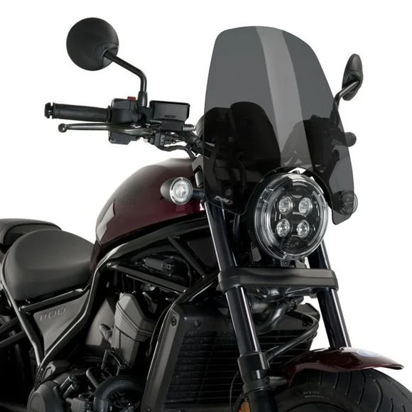 Saute vent Puig TOURING – GrisHONDA 1100 CMX 1100 REBEL – 2021 – 2025Ref : 20820