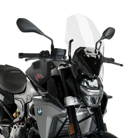 Saute vent Puig TOURING COMPATIBLE AVEC LE SUPPORT BMW ORIGINE – Incolore Ref : 20362