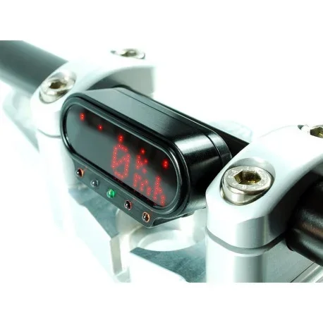 Screw-mounted motoscope support – 22mm BLACK