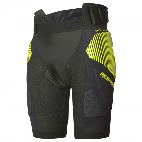 Short protecteur Acerbis SOFT RUSH 2025 – Noir / Jaune Ref : AE3161