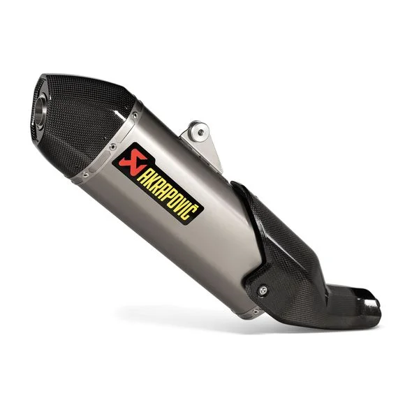 Silencieux Akrapovic Titane embout carbone – Gris Ref : SA0044 / 18114437