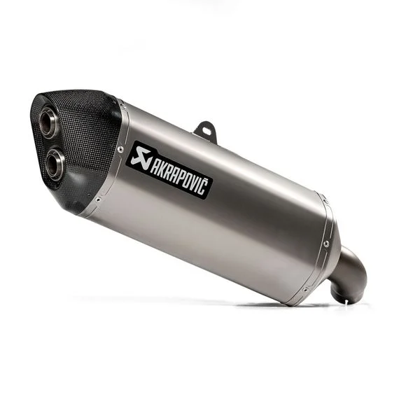 Silencieux Akrapovic Titane embout Carbone – Gris Ref : SA0051 / 18114614