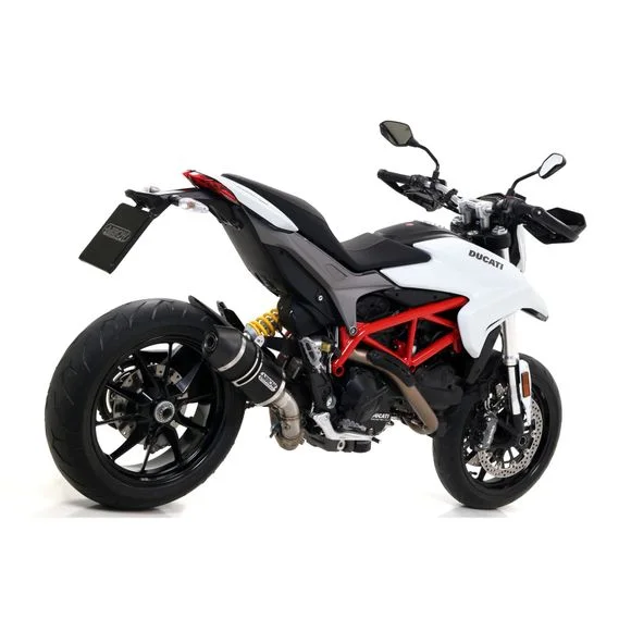 Silencieux Arrow Race-tech Alu Dark embout carbone – Noir Ref : AW0475 / 71806AKN