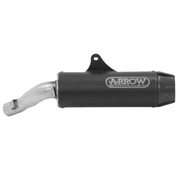 Silencieux Arrow Rebel Dark embout carbon Ref : 74504RB