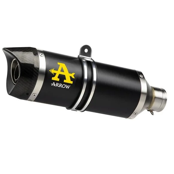 Silencieux Arrow Thunder Alu Dark embout carbone – NoirYAMAHA 850 NIKEN – 2018 – 2020Ref : AW0556 / 71900AKN