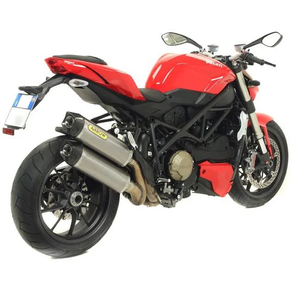Silencieux Arrow Titane Race-tech embout carbone Ref : 71752PK