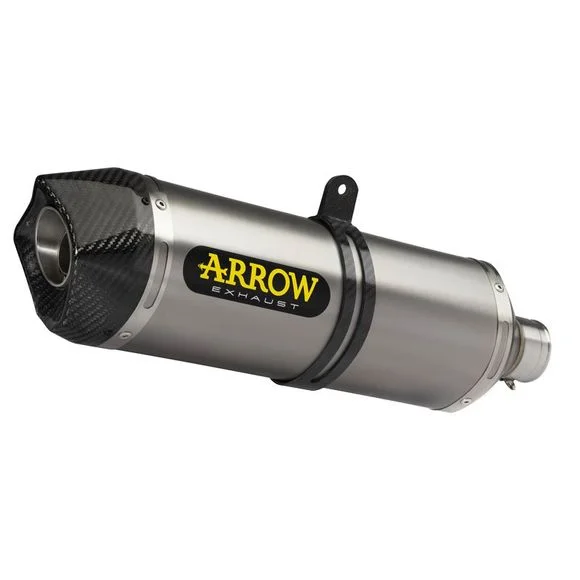 Silencieux Arrow Titane Race-Tech embout carbone Ref : 71820PK
