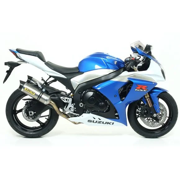 Silencieux Arrow Titane Street thunder embout carboneSUZUKI 1000 GSX-R 1000 – 2007 – 2008Ref : 71721PK