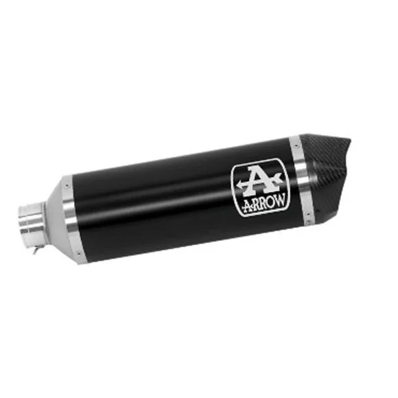 Silencieux Arrow Urban Alu Dark embout Carbone – Noir Ref : AW0409 / 73520AKN