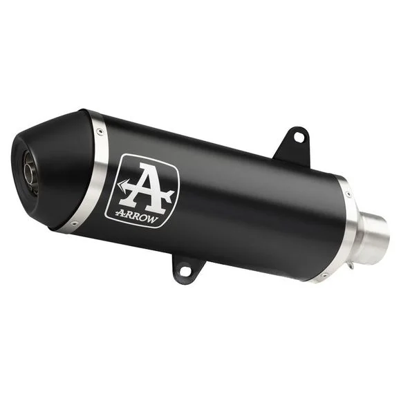 Silencieux Arrow Urban Alu Dark embout noir mat – NoirHONDA 125 SH 125 I – 2020 – 2023Ref : AW0170 / 53534ANN