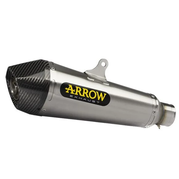 Silencieux Arrow X cone Nichrom embout carbone – Gris Ref : AW0258 / 71804XKI