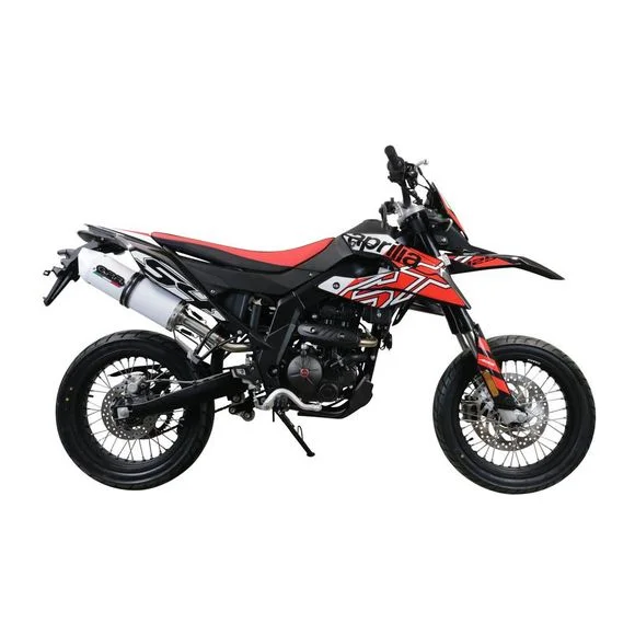 Silencieux GPR ALBUS WHITE EVO4APRILIA 125 SX 125 – 2021 – 2024Ref : GPR0913 / E5.A.76.CAT.ALBE4